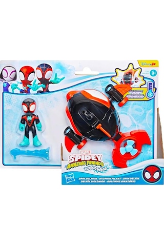 Marvel Spidey And His Amazing Friends Water Webs Miles Morales Ve Dönen Yunus Figür Seti G1465 Marvel - Spidey and His Amazing Friends
