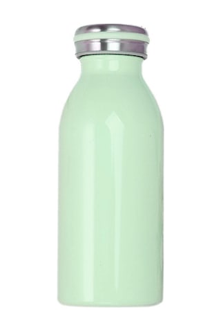 Yeşil Süt Vakum Şişeleri 304 Paslanmaz Çelik Bardak Su Şişesi Spor Seyahat Termal Kupa