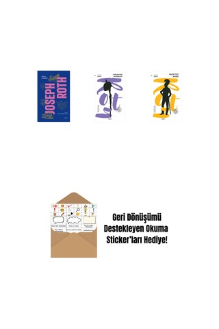 Bütün Öyküleri - Joseph Roth Ciltli + İmparator Mezarlığı + Radetzky Marşı + Okuma Sticker'ları