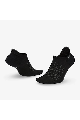 Nike Elite Cushioned No Show Dri-fıt Siyah Unisex Koşu Çorabı Sx7280-010