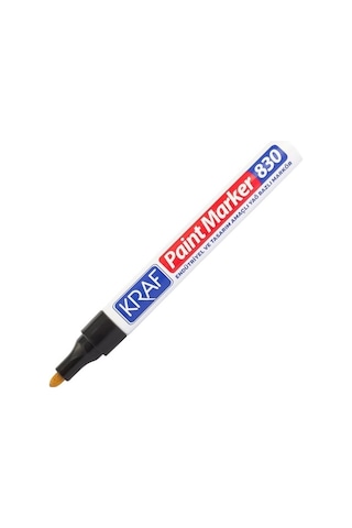 Kraf 830 Paint Markör Siyah 12'Li