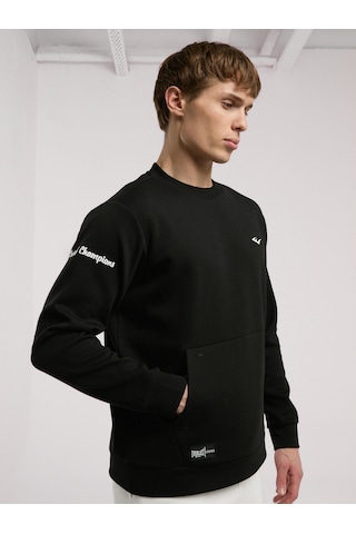 Everlast Champions Collection Siyah Erkek Sweatshirt Siyah