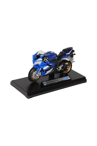 Yamaha Yzf-r1 Mavi 2008 1/18 1:18 Ölçek Diecast Motosiklet Model