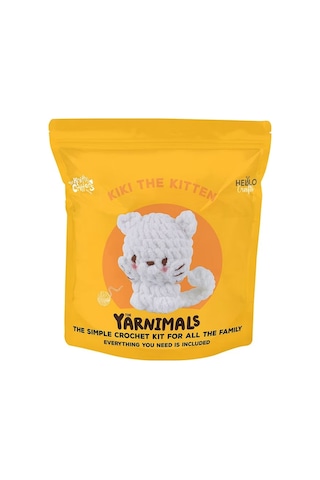 Bakgelal Amigurumi Kedi Yapım Kiti Başlangıç Seviyesi Tığ Örgü Seti Çocuk Ve Yetişkin Hobi Seti