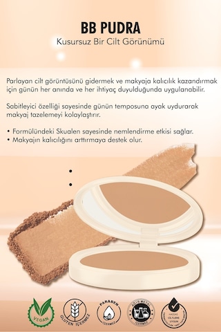 Farmasi BB Pudra 06 Warm Deep