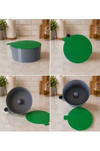 3d Baskı Meyve Yıkama Süzgeci - Musluk Altı Pratik Sebze Ve Meyve Yıkama Kabı Çok Renkli