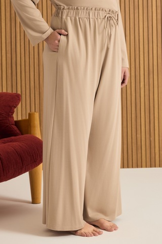 Aker Rayon Pijama Altı Camel Camel