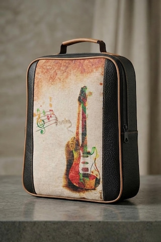 Rovebella Terra Marine Guitar Siyah Sırt Çantası