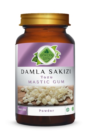 Gökçek Şifa Damla Sakızı Tozu Mastic Gum Powder 100 G Gökçek Şifa Damla Sakızı Tozu Mastic Gum Powder 100 G