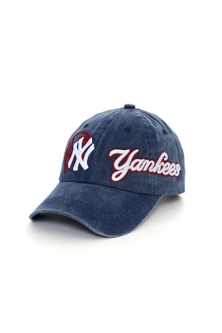 Berellini Ny Yankees Yıkamalı Şapka Special Desıgn Lacivert