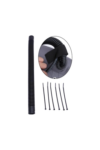 Dolıty Dalış Bcd Şişirme Hortumu Oluklu Bc 14-inç-yuvarlak