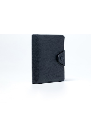 Lacivert Cüzdan & Kartlık Unisex 866 Grande Deri Cüzdan Kartlık