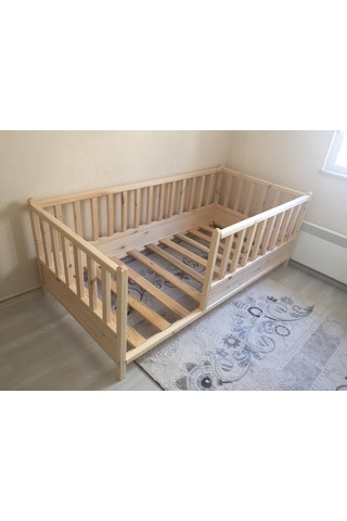 Babykinder Baby Kinder Roofless Montessori Doğal Bebek Ve Çocuk Karyolası