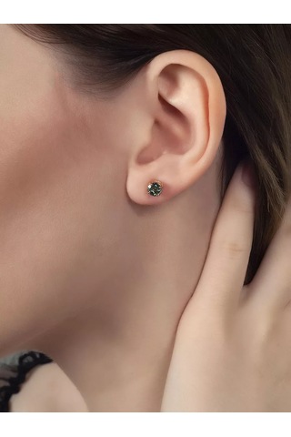 Lair Prazolit Taşlı Gümüş Çivili Küp 188908792 Diğer