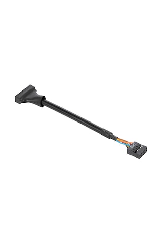 Teltree 19pin Usb 3.0 Erkekden 9pin Usb 2.0 Dişeye Donanım Bağlantı Kablosu - 14.5cm Uzunluk