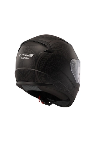 Ls2 Rapid 2 Takaroa Kapalı Kask Mat Siyah