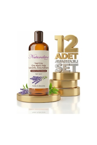 Naturalive Yağlı Saçlar İçin Şampuan 12x500 Ml