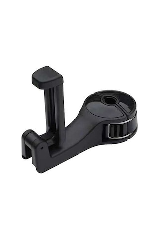 Moly Çift Amaçlı Araç Koltuk Başlığı Gizli Kancalı Telefon Tutucu, Otomatik Sıkıştırmalı, 360 Dönebilir, 4 Renk