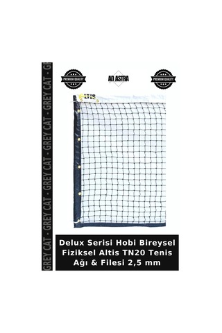 Delux Serisi Hobi Bireysel Fiziksel Altis Tn20 Tenis Ağı & Filesi 2,5 Mm