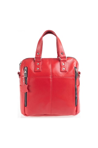 Derinss Leather Derinss Dkb0049 Hakiki Deri Kırmızı Kadın El Ve Omuz Çantası 001
