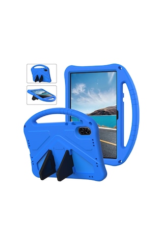Happyplanet Xiaoqitt-eva Honor Tablet X9 Darbeye Dayanıklı Tablet Kılıfı-mavi