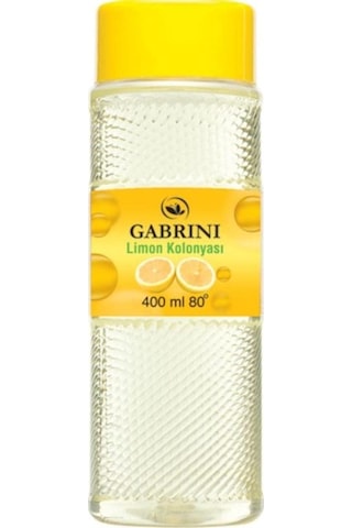 Gabrini 80 Derece Limon Kolonyası Pet Şişe 400 ML