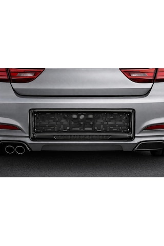 Paspro Otomotiv Araç Plakalığı / Dayanıklı Malzeme / Standart Ölçü / Şık Tasarım / Siyah Tasarım
