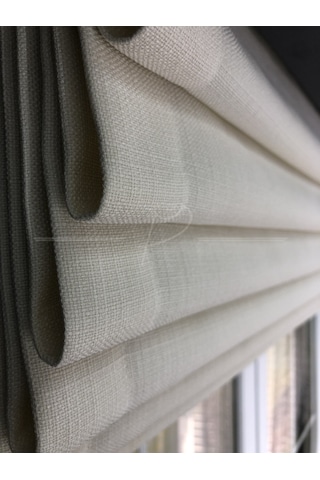 Katlamalı Stor Perde Keten Kumaş 1. Kalite Aplim Keten Mekanizmalı Perde