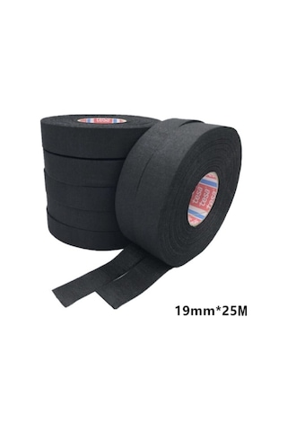 Tesa Bez Bant Tüylü Yanmaz Kumaş Kablo Sarma Bantı 19mm 15mt