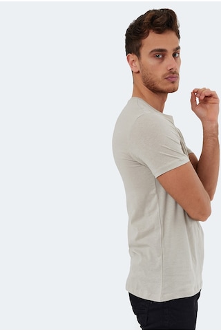 Slazenger KAURI IN Erkek Tişört Taş Gri