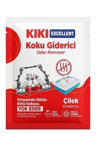 Kedi Kumu Koku Giderici - 25gr / Çilek Kokulu