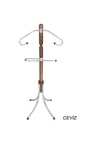 Tolunay Dilsiz Uşak Ceketlik - Kromajlı Model Ceviz Beyaz - Ceviz