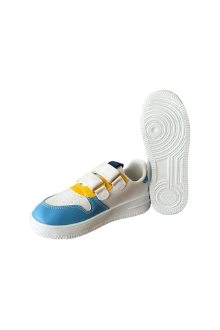 Çocuk Sneaker Spor Ayakkabı Mavi - Turuncu-mavi - Turuncu Mavi - Turuncu