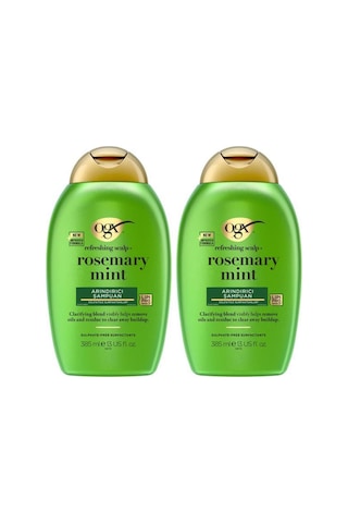 OGX Biberiye & Nane Arındırıcı Sülfatsız Şampuan 385 ml x2