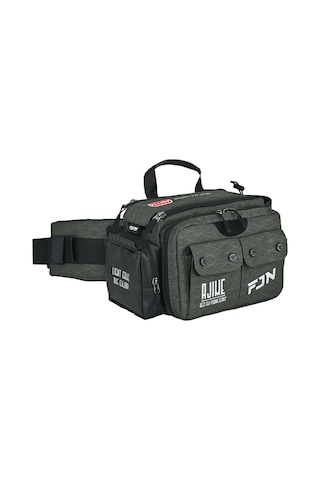 Fujin Ajime Bel Çantası Khaki - Balıkçı Çantası-10372