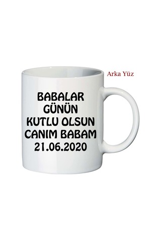 Fotoğraflı "Canım Babam" Kupa Bardak