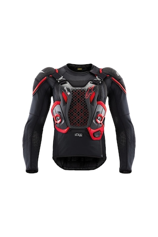 Alpinestars Tech-air Off-road Sistem Airbag Ceket Siyah Kırmızı