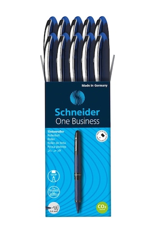 Schneider One Business 0.6 İmza Kalemi 10 Lu Mavi