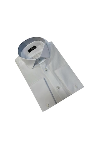 Uki Beyaz Smokin Gömlek Beyaz