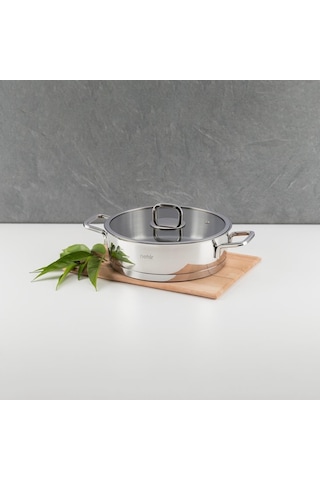 Nehir Silver Trend 26 CM Karnıyarık Tencere