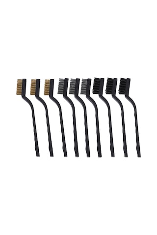 Konesam 3d Yazıcı Temizleme Fırçaları Seti - 7 İnç, 9 Adet: Paslanmaz Çelik, Bakır Ve Nilon Tellerden Yapılmış Fırçalar