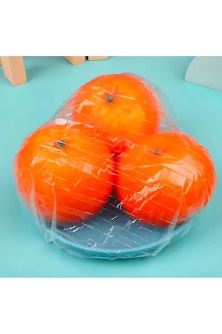 Lastikli Tencere Ve Tabak Bonesi 100 Adet 24cm Renkli