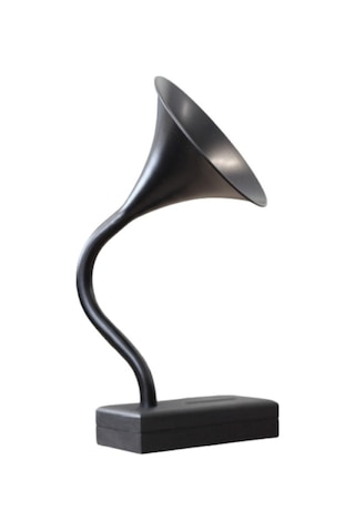 Siyah Deju Raven Akustik Gramofon 1 W Güç Ve 10 W Subwoofer İle K