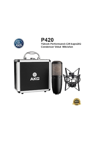 Akg P420 Condenser Vokal Mikrofon