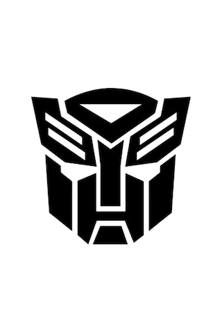 Quart Aksesuar 10 X 11 Cm Transformers Oto Sticker - Araba Cam Sticker Siyah Standart