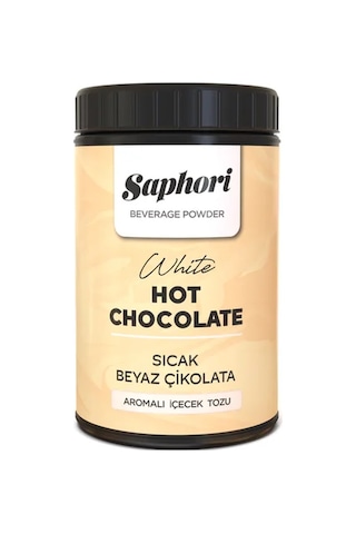 Saphori Sıcak Beyaz Çikolata Aromalı İçecek Tozu Beyaz Çikolata Milkshake Tozu 1 Kg 1 KG