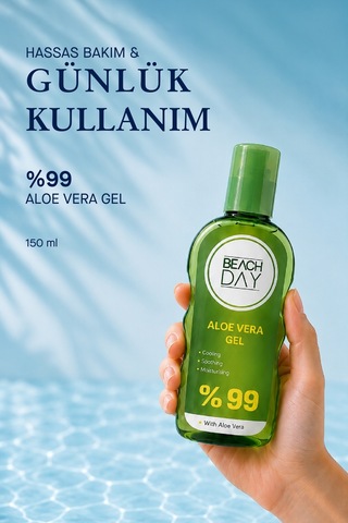 Beach Day Aloe Vera Özlü Güneş Sonrası Jel 150 ML
