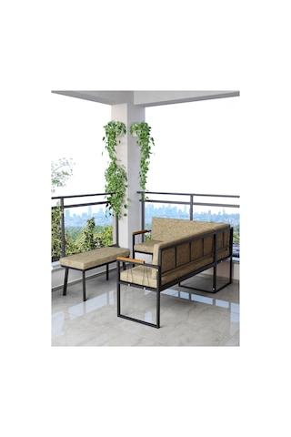 Mygusi Src Balkon, Bahçe, Cafe, Köşe Takimi Capuçino
