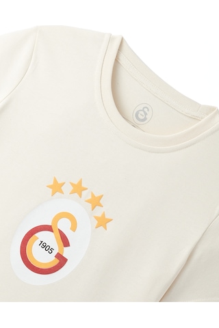 Gsstore Galatasaray Çocuk T-shirt C241111 Ekru
