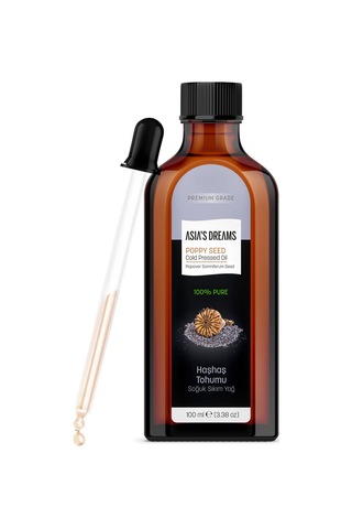 Asia's Dreams Haşhaş Tohumu Soğuk Sıkım Yağ 100ml